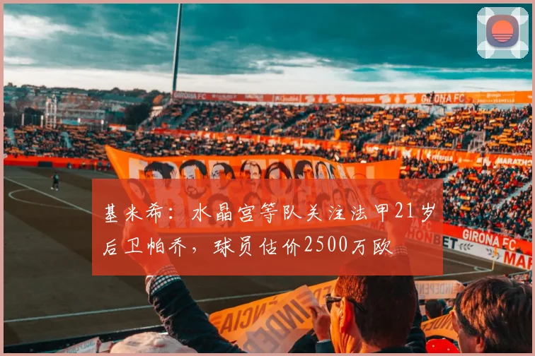 基米希:水晶宫等队关注法甲21岁后卫帕乔,球员估价2500万欧